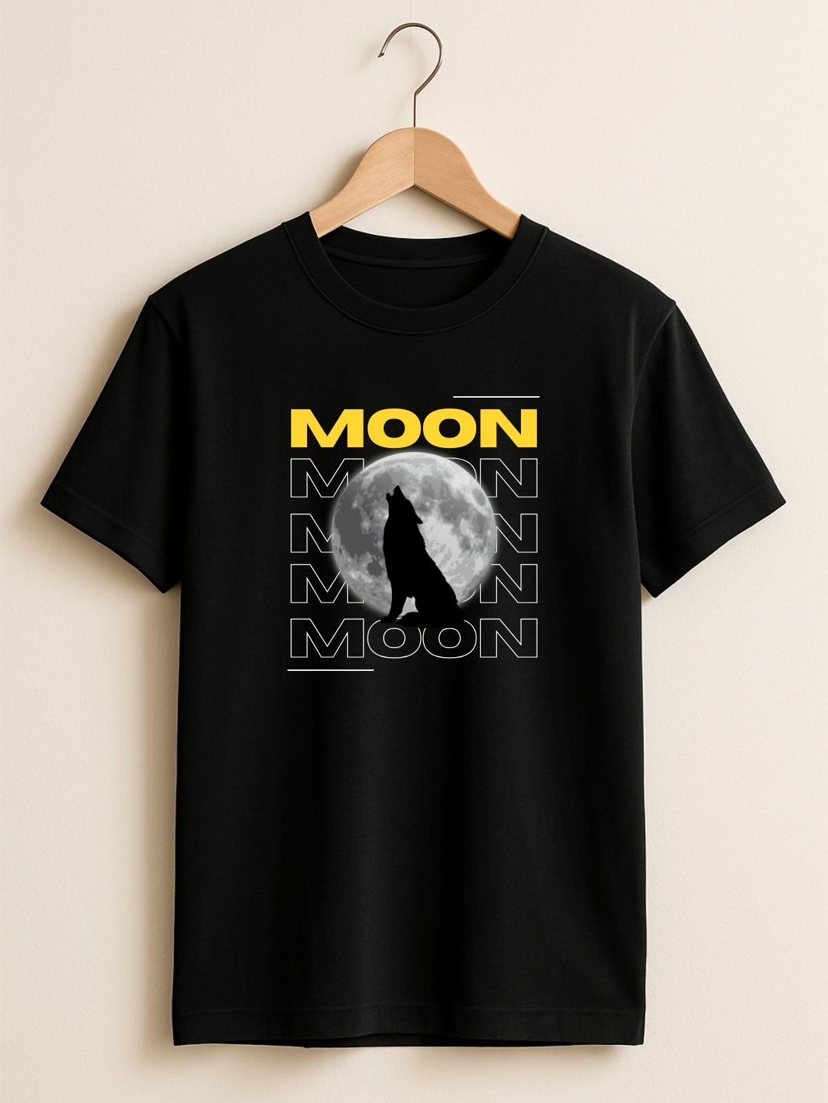 MOON Howl Graphic T-Shirt