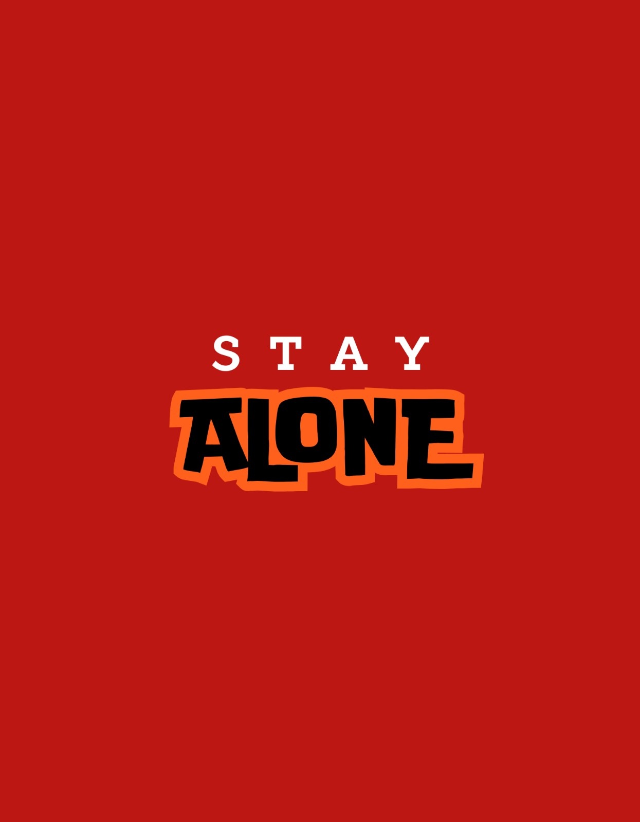 Stay Alone Graphic Tee